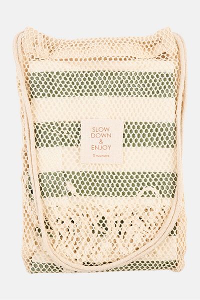 Muy Mucho Beach Sarong Pack 70 X 170 Cm, Beige
