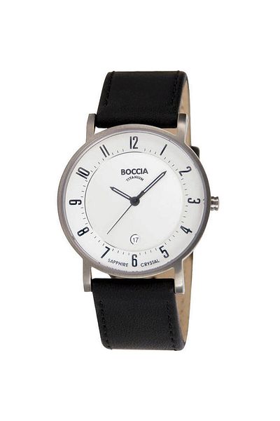 Boccia Mens Watch 3533-03, Quartz, 37mm, 5atm