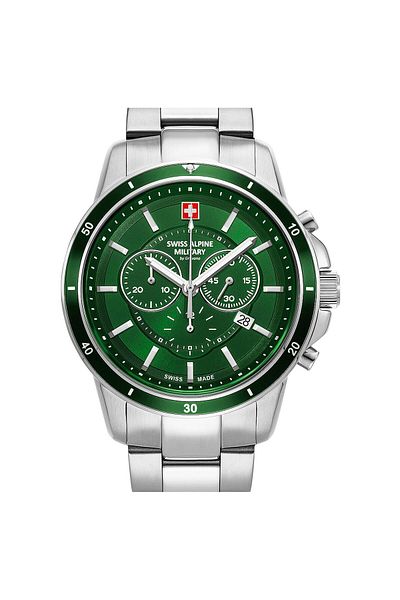Swiss Alpine Military Mens Watch Swiss Military 7089.9134, Quartz, 44mm, 10atm