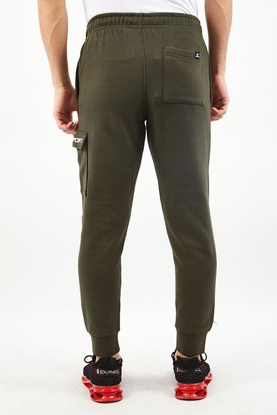 DKNY Sport Men Sportswear Fit Training Sweatpants, Olive