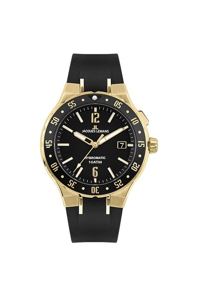 Jacques Lemans Ανδρικό Ρολόι 1-2109e, Quartz, 42mm, 10atm