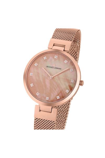 Jacques Lemans Ladies Watch 1-2001h, Quartz, 36mm, 5atm