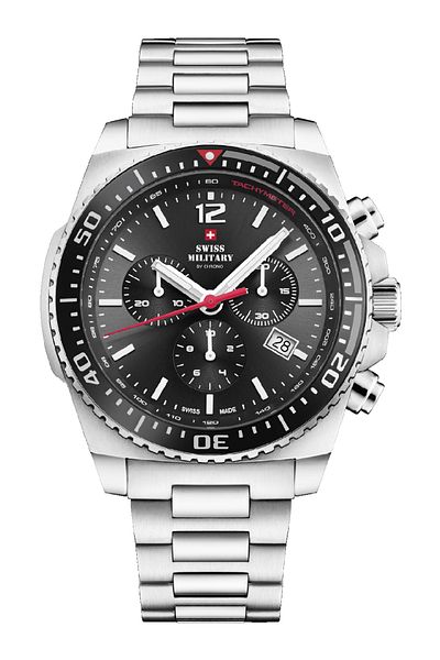 Swiss Military SM34093.01 Sport Chronograph 45mm 10ATM