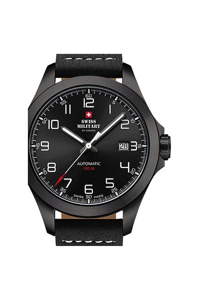 Swiss Military Mens Watch By Chrono Sma34077.04, Automatic, 42mm, 10atm