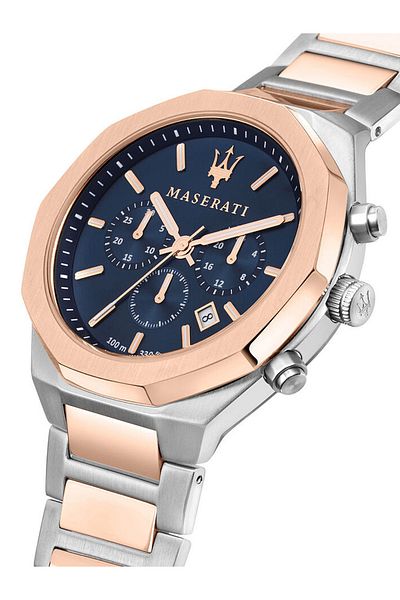 Maserati Mens Watch R8873642002, Quartz, 45mm, 10atm