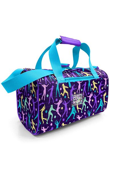 Coral High Geantă sport cu model volei violet 27529