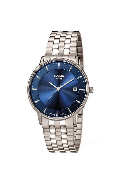 Boccia Ανδρικό ρολόι Boccia 3607-03, Quartz, 39mm, 5ATM