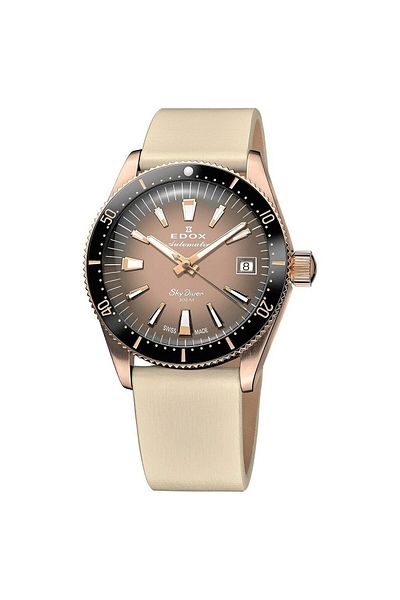 Edox Ceas de damă 80131-37rnc-vdbei, Automat, 38mm, 30atm