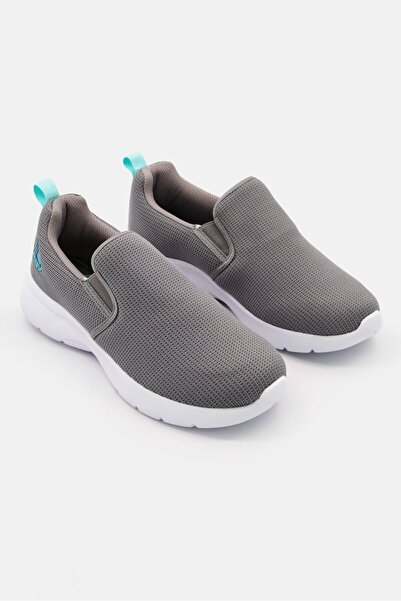 RBX حذاء رياضي سهل الارتداء للنساء، رمادي