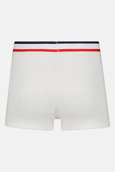 RBX Men 3 Pack Solid Boxer Briefs, White/black