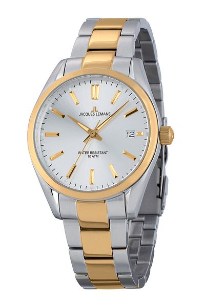 Jacques Lemans Ανδρικό ρολόι Jacques Lemans 1-1859J, Quartz, 40mm, 10ATM