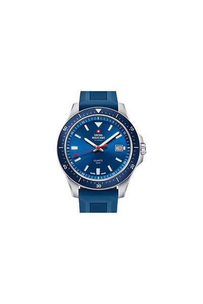 Swiss Military Mens Watch By Chrono Sm34082.08, Quartz, 42mm, 5atm