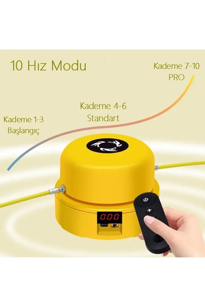 gaman Sayaçlı - Şarjlı İp Atlama Makinesi - Akıllı İp Atlama Makinesi Otomati...