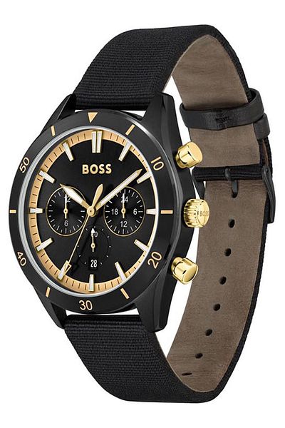 BOSS Ανδρικό ρολόι Boss 1513935, Quartz, 44mm, 5ATM