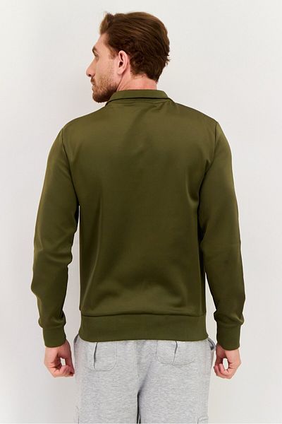 Ellesse Men Sportswear Fit Long Sleeve Training Track Jackets, Olive
