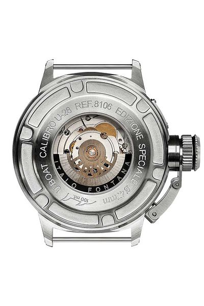 U-BOAT Mens Watch 8105, Automatic, 47mm, 10atm