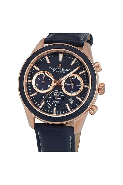 Jacques Lemans Ανδρικό Ρολόι 1-2115e, Quartz, 44mm, 10atm