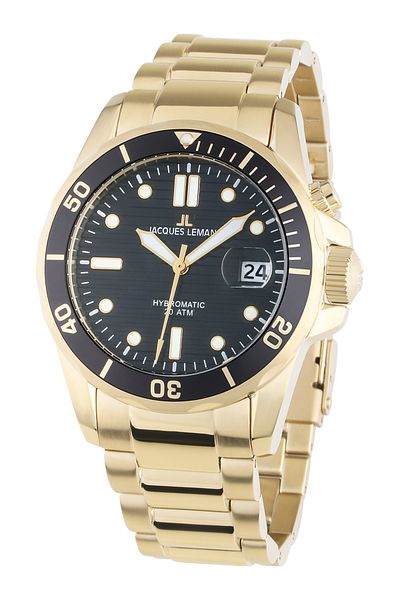 Jacques Lemans Ανδρικό Ρολόι 1-2170m, Quartz, 41mm, 20atm