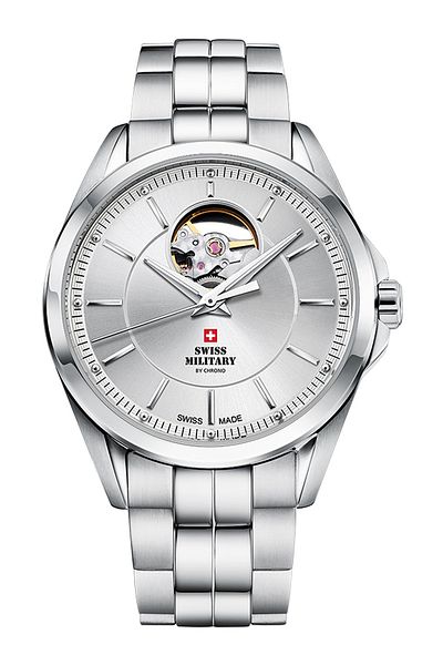Swiss Military Mens Watch Sma34085.22, Automatic, 40mm, 10atm