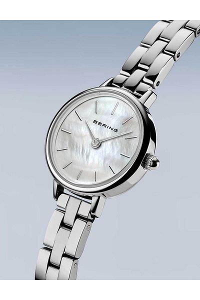 Bering Ceas de damă 11022-704, cuarț, 22mm, 3atm