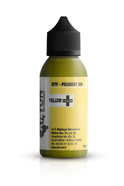 KryonPlus Tortusuz Yellow Dtf Mürekkep - 100 ml