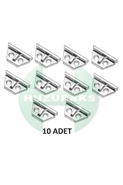 HUZURAKS Pakpen Pvc Ispanyolet Karşılığı Zamak 10 Adet