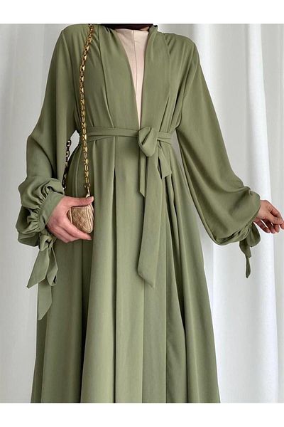 MELEK ARAZ Χακί Hanzade Abaya