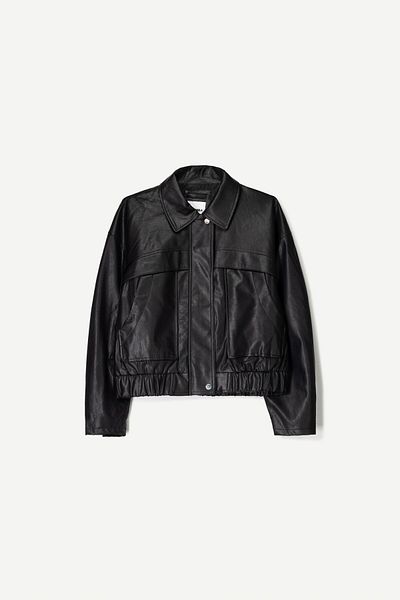 Bershka Leather effect jacket