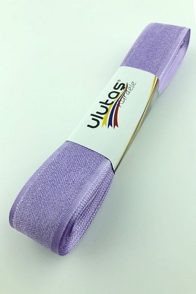 Hayalperest boncuk Panglică Efect Catifea Liliac 2,50 Cm