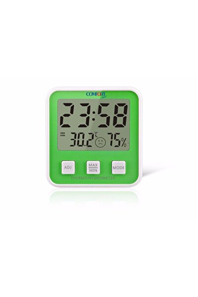 Medikaltec -658 Yeşil Isı Nem Ölçer