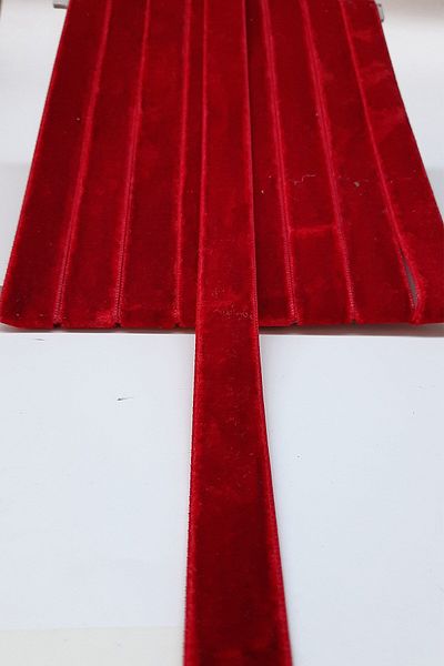 Hayalperest boncuk Red Velvet Ribbon 2 cm
