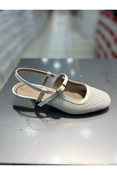 Hacıoğlu Ayakkabı Жіночі щоденні туфлі на підборах Serrace Fileli