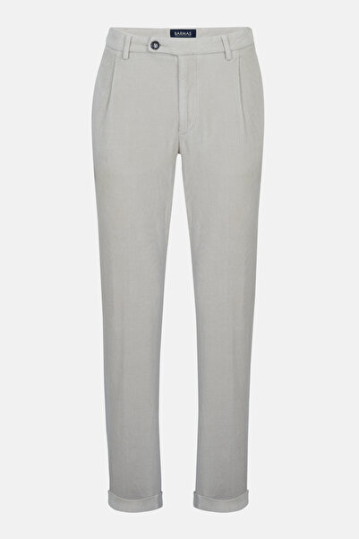 Edwards Erkek Bej Kadife Chino Pantolon