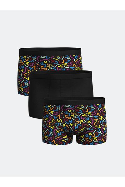 LC Waikiki Standard Mold Cotton Flexible Men's Boxers 3-Piece