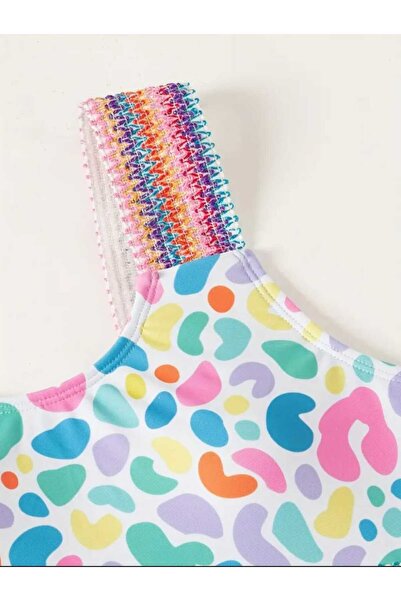 İthal High Waist Girl Chozok Bikini Suit with Bustier