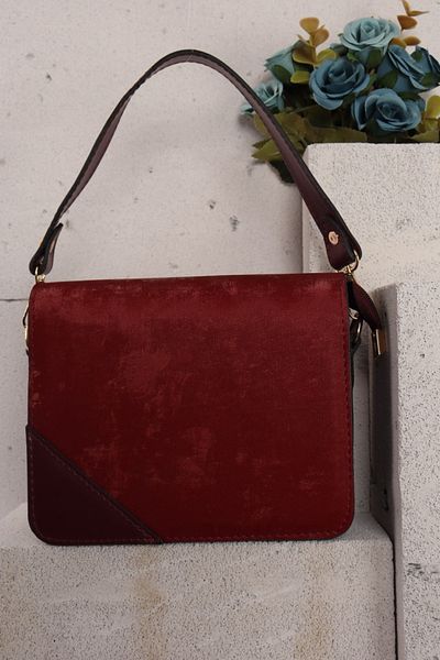 weem bag Weembag 420 Suede Siena Clutch чанта