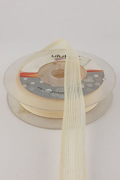 Hayalperest boncuk Κορδέλα 10 Mt Linen Effect - 1,5 cm