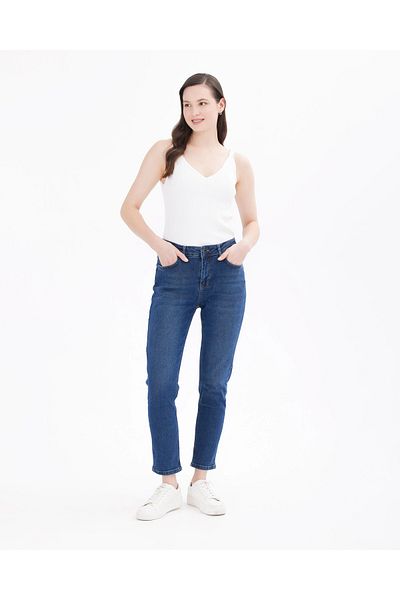SEÇİL Pantaloni de jeans cu talie normală până la gleznă