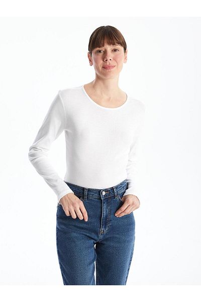 LC Waikiki Γυναικείο κορμάκι LCWAIKIKI Classic Crew Neck