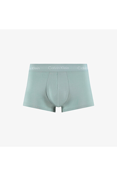 Calvin Klein Low Rise Trunk 3'lü Erkek Mint/Yeşil/Siyah Boxer