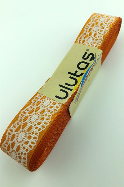 Hayalperest boncuk Grosgrain Ribbon - Lace Printed
