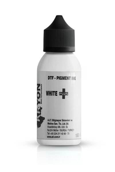 KryonPlus Tortusuz White Dtf Mürekkep - 100 ml