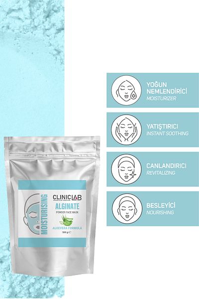 Cliniclab Alginate Moisturizing Powder Face Mask 500 Gr