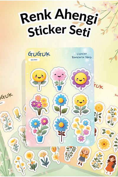 GUGUK Set of Colorful Ahengi Stickers