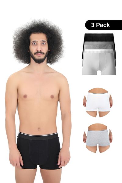 ARMİLLİA DİMODA Ανδρικό Premium Pack 3 Boxer - 1ο Πανί Κατηγορίας, Ειδικό Σχέδιο, Δώρο Προίκας Απλό Lycra