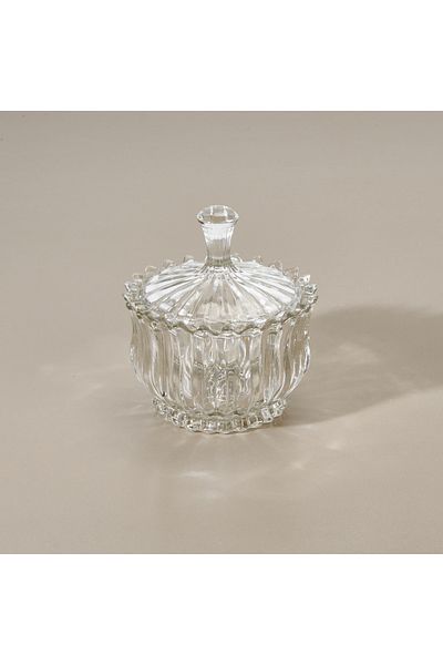 Glass In Love In Love Brasilia Glass Cookie Holder - Transparent - 17 cm