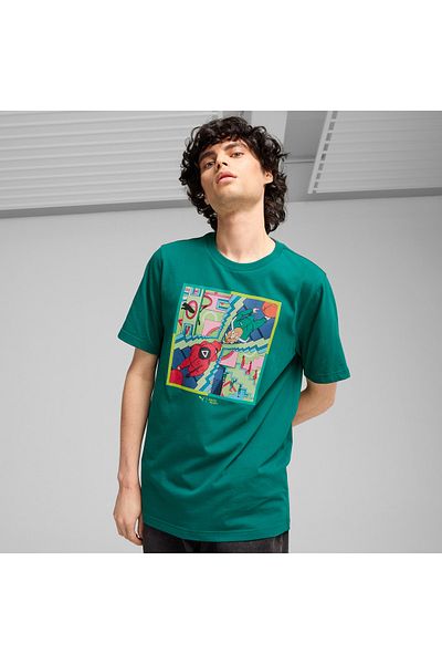 Puma X Squid Game Men's Green T-Shirt