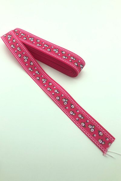 Hayalperest boncuk Μικρό λουλουδάτο μοτίβο με στάμπα Grosgrain Box