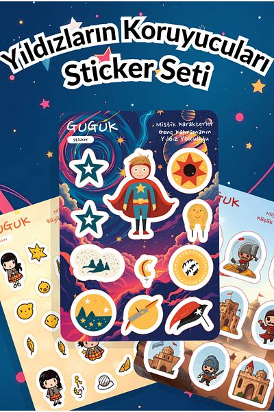 GUGUK Guardians of the Stars Sticker Leaves Set