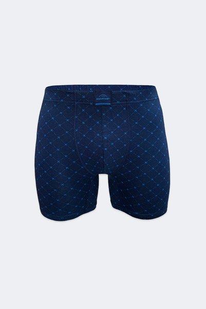 Malabadi Set de 4 boxeri lungi modal cu model premium pentru bărbați - 4M250